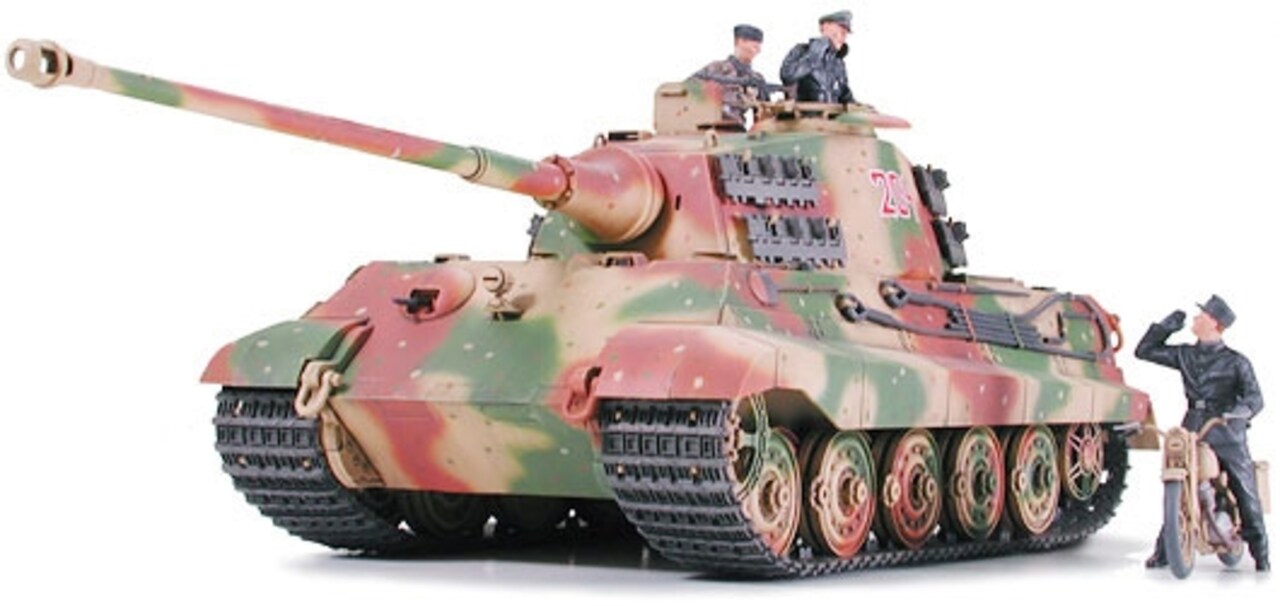 Tamiya 1/35 TAM35252 - 1/35 Tamiya German King Tiger Tank Ardennes Front Assembly Kit